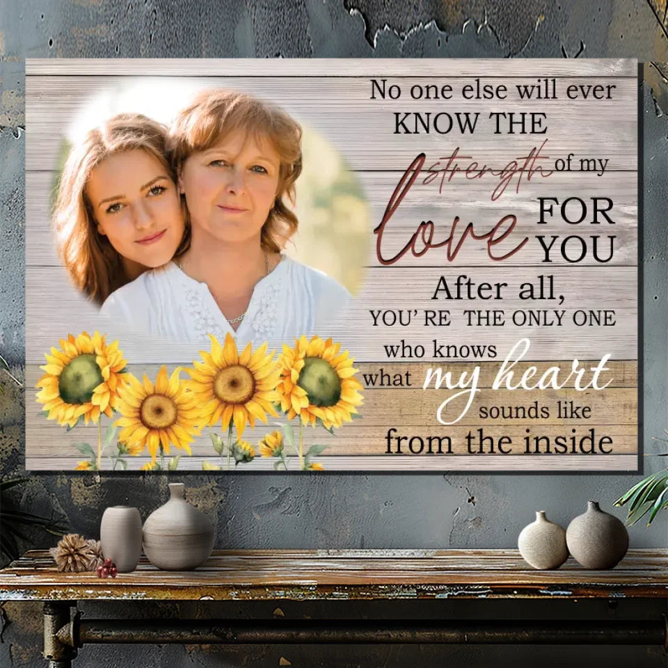 Customizable Canvas Art for Daughters - Celebrate Your Unique Bond with 89Prints