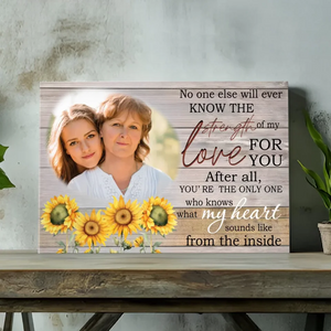 Customizable Canvas Art for Daughters - Celebrate Your Unique Bond with 89Prints