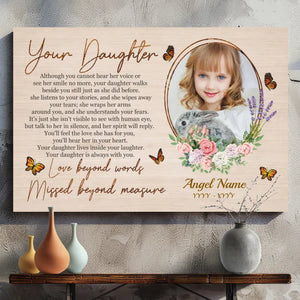 89Prints: Honor Your Daughter’s Memory with a Custom Canvas Tribute