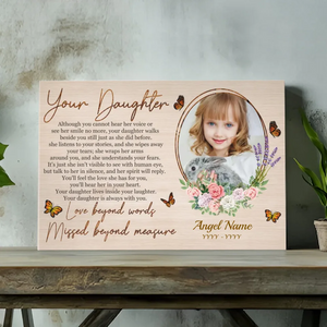 89Prints: Honor Your Daughter’s Memory with a Custom Canvas Tribute