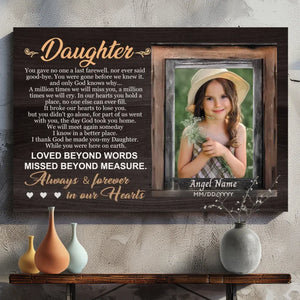 Celebrate Your Daughter’s Eternal Love with Custom Canvas Art | 89Prints