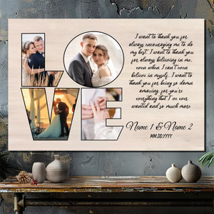Customizable Wedding Canvas | 