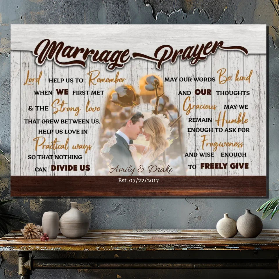 Customizable Wedding Canvas | 