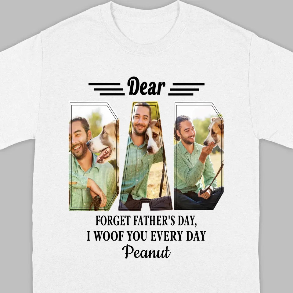 Custom Dog T-Shirts by 89Prints: Personalize with Your Pet's Photo and Name