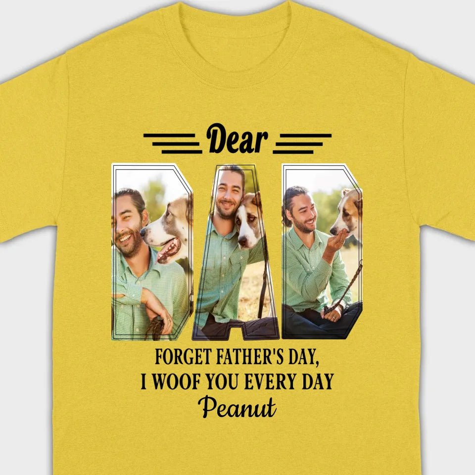 Custom Dog T-Shirts by 89Prints: Personalize with Your Pet's Photo and Name
