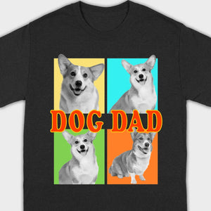 Best Pet Dad/Mom - Custom Dog T-Shirt | Personalize with Your Pets on 89Prints
