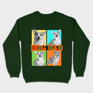 Best Pet Dad/Mom - Custom Dog T-Shirt | Personalize with Your Pets on 89Prints