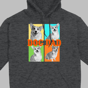 Best Pet Dad/Mom - Custom Dog T-Shirt | Personalize with Your Pets on 89Prints