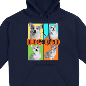 Best Pet Dad/Mom - Custom Dog T-Shirt | Personalize with Your Pets on 89Prints