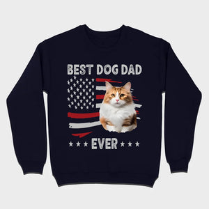 89Prints Custom Pet T-Shirt - Show Love for the 'Best Pet Dad Ever' with Personalization!