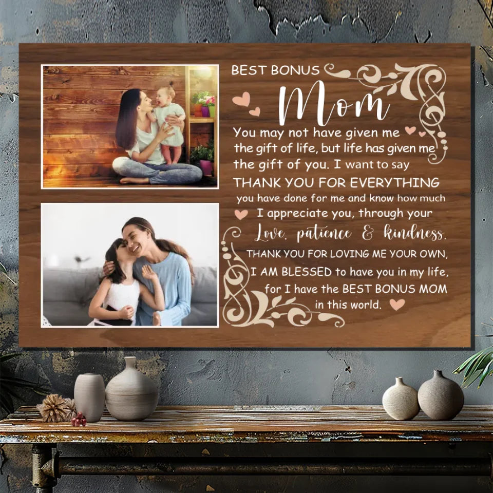 Customizable Canvas Prints: A Heartfelt Tribute to Your Mom