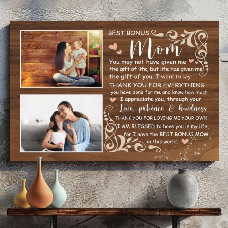 Customizable Canvas Prints: A Heartfelt Tribute to Your Mom