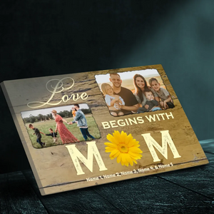 Personalized Canvas for Mom - Keep Mom's Smile Forever | 89Prints