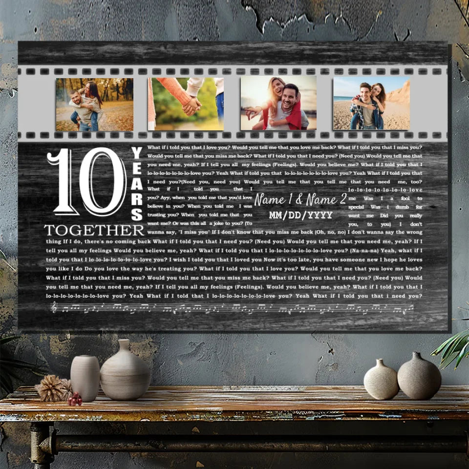 Custom Love Canvas At 89Prints - Romantic Personalized Wall Art