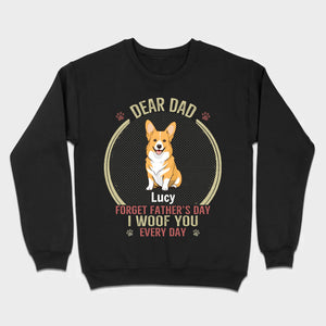 89Prints Custom Dog T-Shirt for Dog Dads – Personalized with Names and Icons