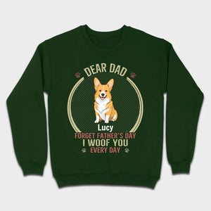 89Prints Custom Dog T-Shirt for Dog Dads – Personalized with Names and Icons