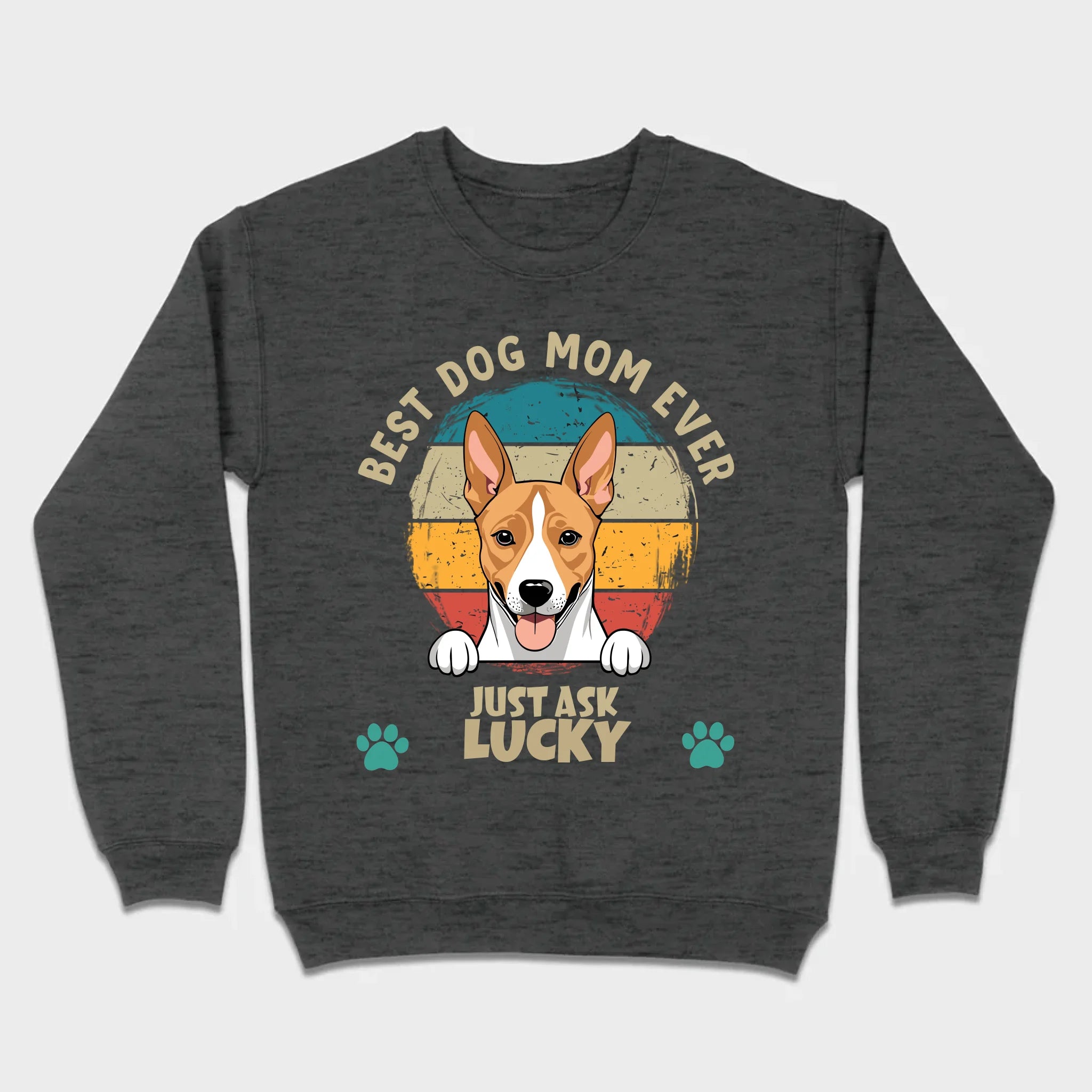 Best Dog Mom Ever T-Shirt by 89Prints – Customizable with Your Dog's Name