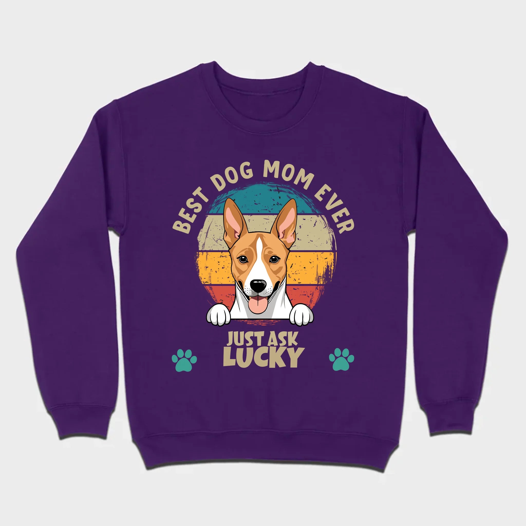 Best Dog Mom Ever T-Shirt by 89Prints – Customizable with Your Dog's Name