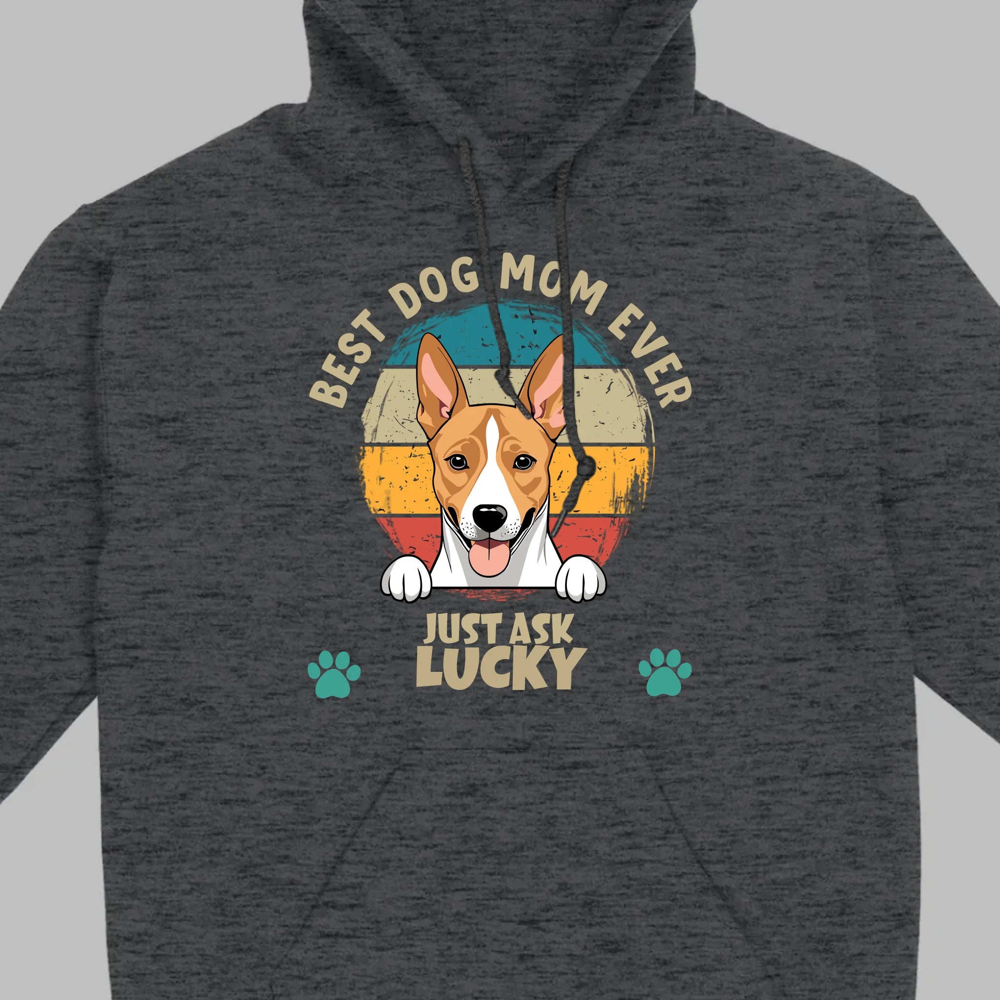 Best Dog Mom Ever T-Shirt by 89Prints – Customizable with Your Dog's Name