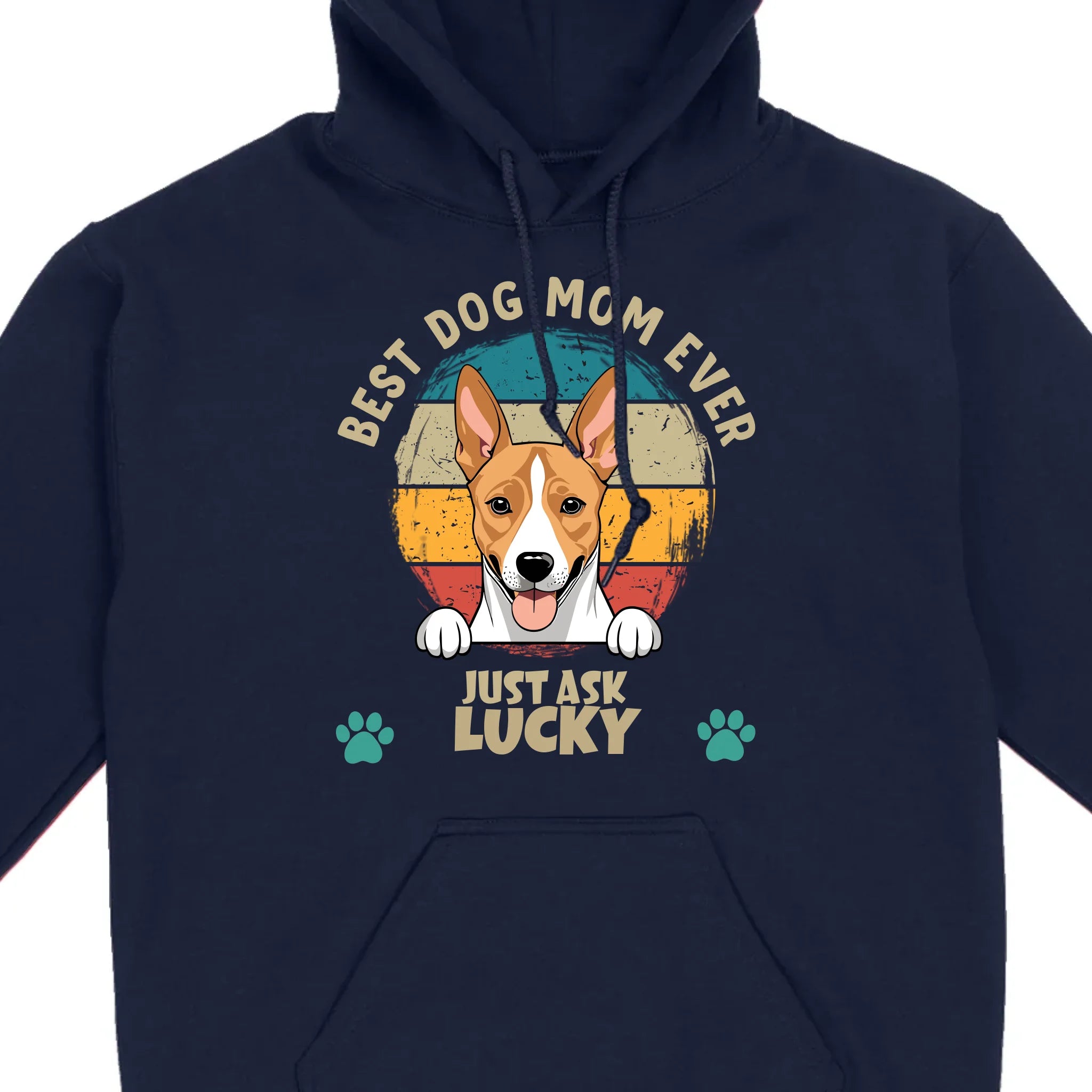 Best Dog Mom Ever T-Shirt by 89Prints – Customizable with Your Dog's Name