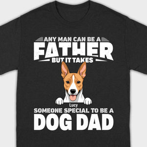 89Prints Custom T-Shirt - Celebrate the Special Bond Between Dog Dads and Pets