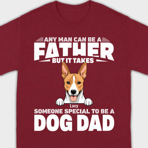 89Prints Custom T-Shirt - Celebrate the Special Bond Between Dog Dads and Pets