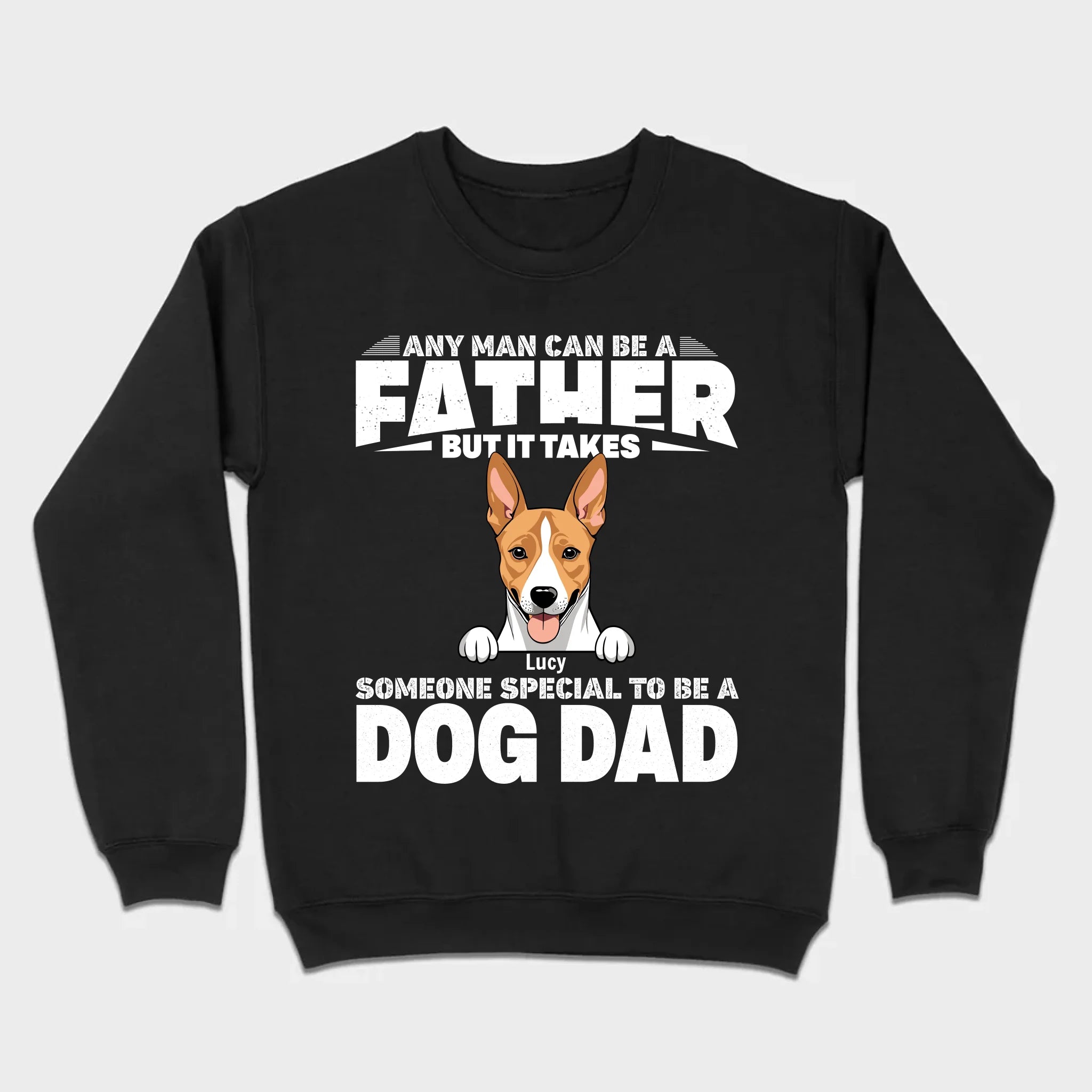 89Prints Custom T-Shirt - Celebrate the Special Bond Between Dog Dads and Pets