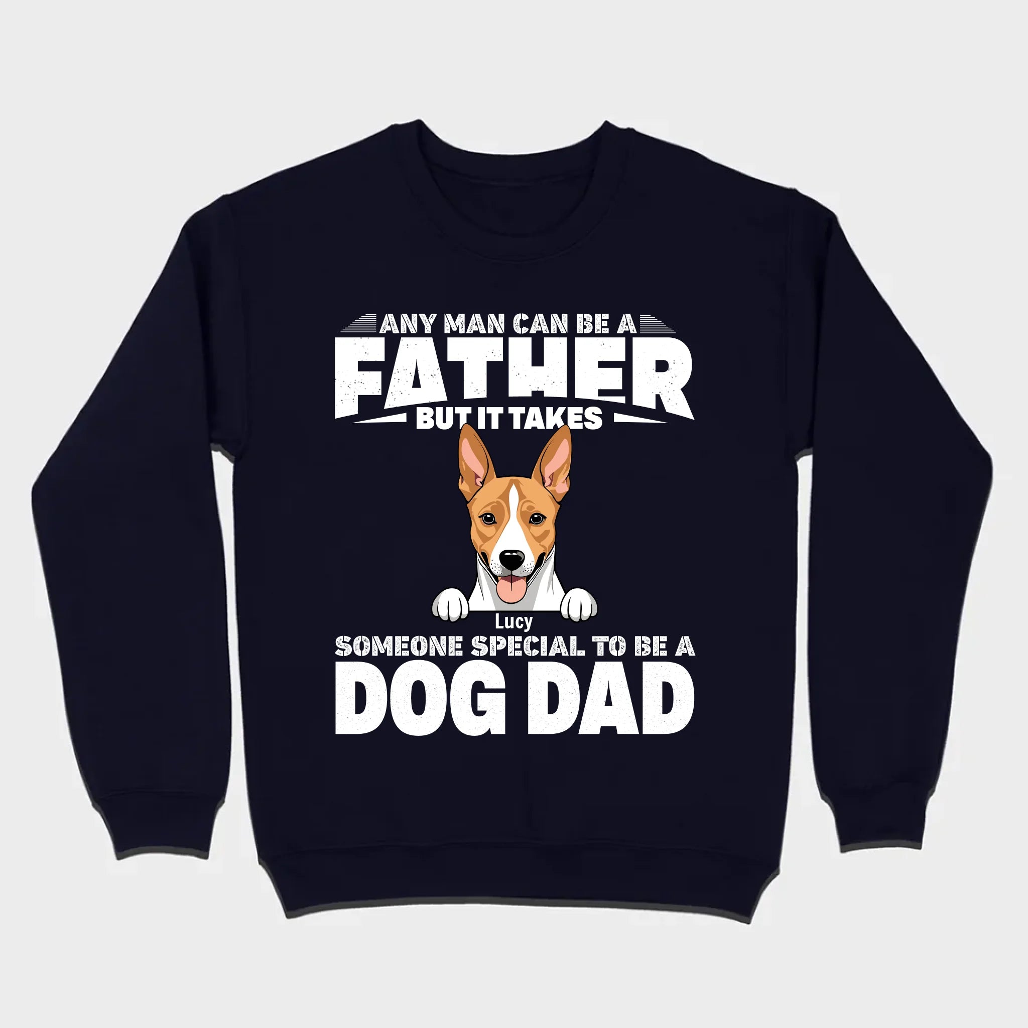 89Prints Custom T-Shirt - Celebrate the Special Bond Between Dog Dads and Pets