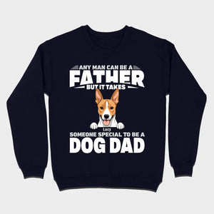 89Prints Custom T-Shirt - Celebrate the Special Bond Between Dog Dads and Pets