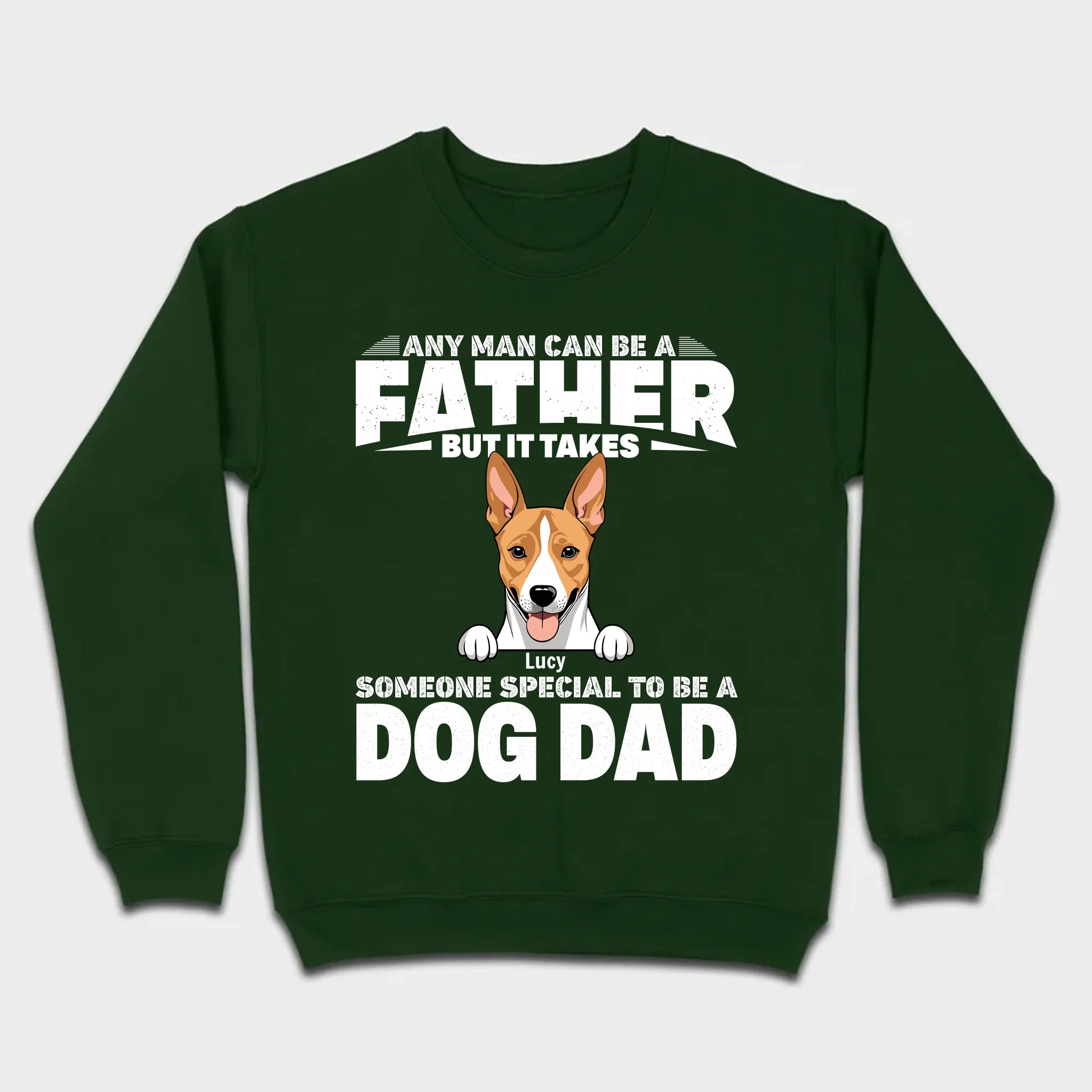 89Prints Custom T-Shirt - Celebrate the Special Bond Between Dog Dads and Pets