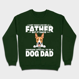 89Prints Custom T-Shirt - Celebrate the Special Bond Between Dog Dads and Pets
