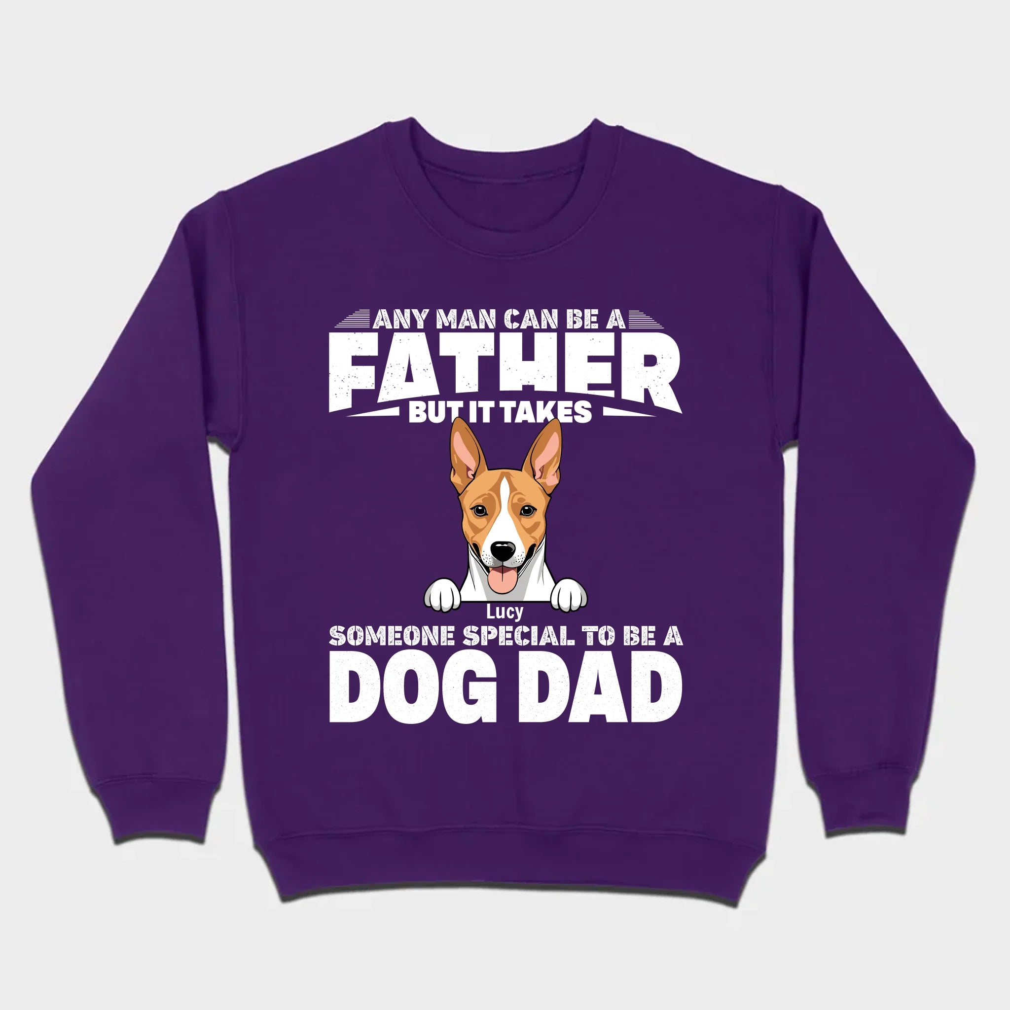 89Prints Custom T-Shirt - Celebrate the Special Bond Between Dog Dads and Pets