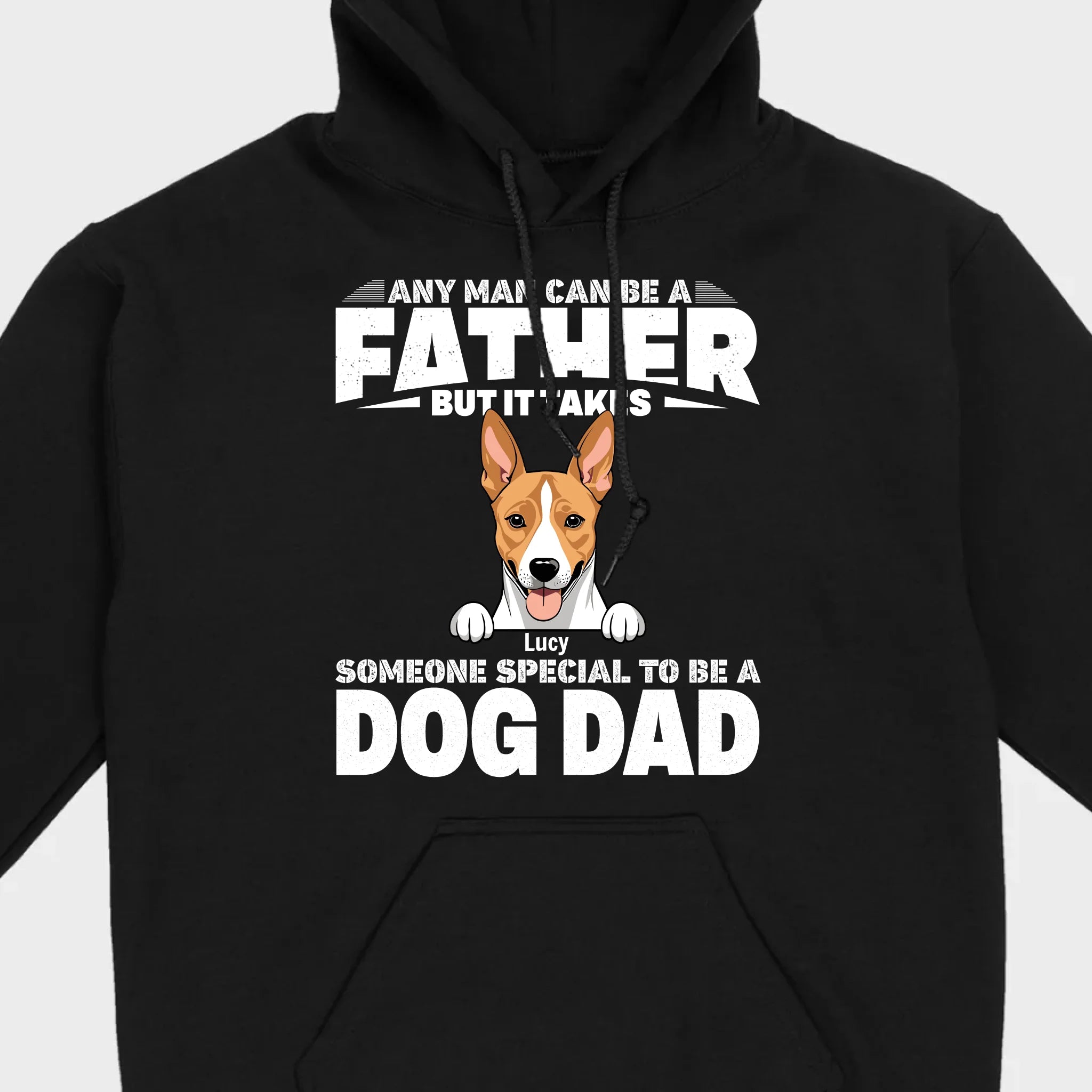 89Prints Custom T-Shirt - Celebrate the Special Bond Between Dog Dads and Pets