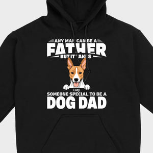 89Prints Custom T-Shirt - Celebrate the Special Bond Between Dog Dads and Pets