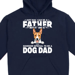89Prints Custom T-Shirt - Celebrate the Special Bond Between Dog Dads and Pets
