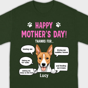 89Prints Custom Dog T-Shirt - Perfect Mother’s Day Gift from Your Pets!
