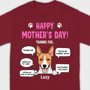 89Prints Custom Dog T-Shirt - Perfect Mother’s Day Gift from Your Pets!