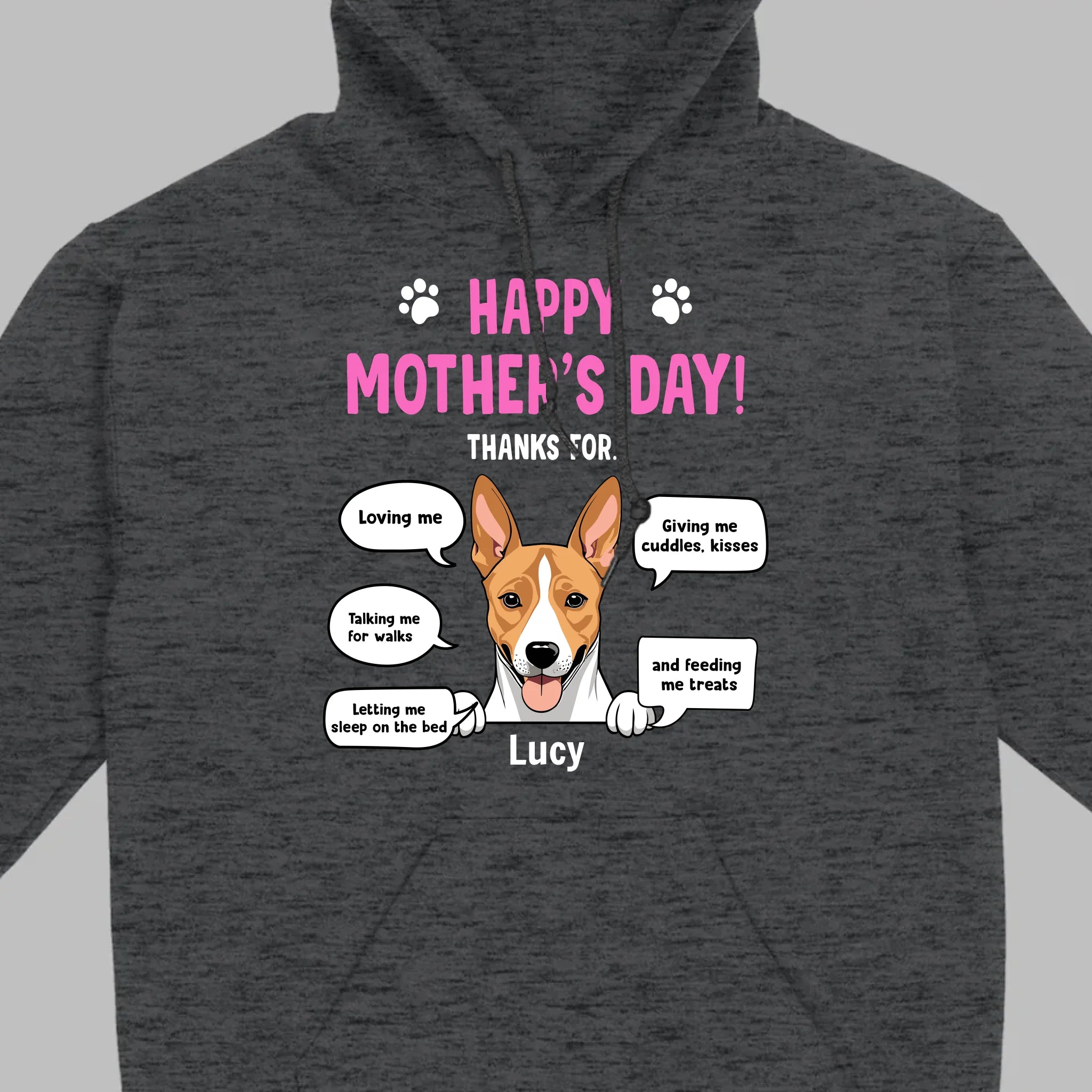 89Prints Custom Dog T-Shirt - Perfect Mother’s Day Gift from Your Pets!