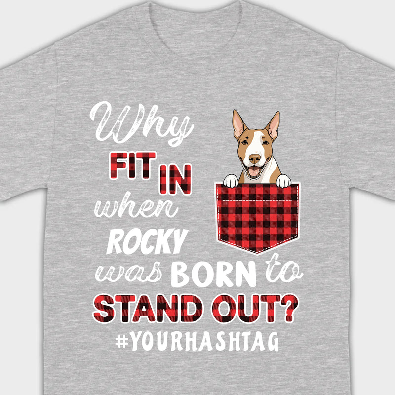Personalized Dog T-Shirt by 89Prints – Celebrate Your Unique Pet with Custom Icon