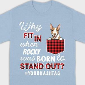 Personalized Dog T-Shirt by 89Prints – Celebrate Your Unique Pet with Custom Icon