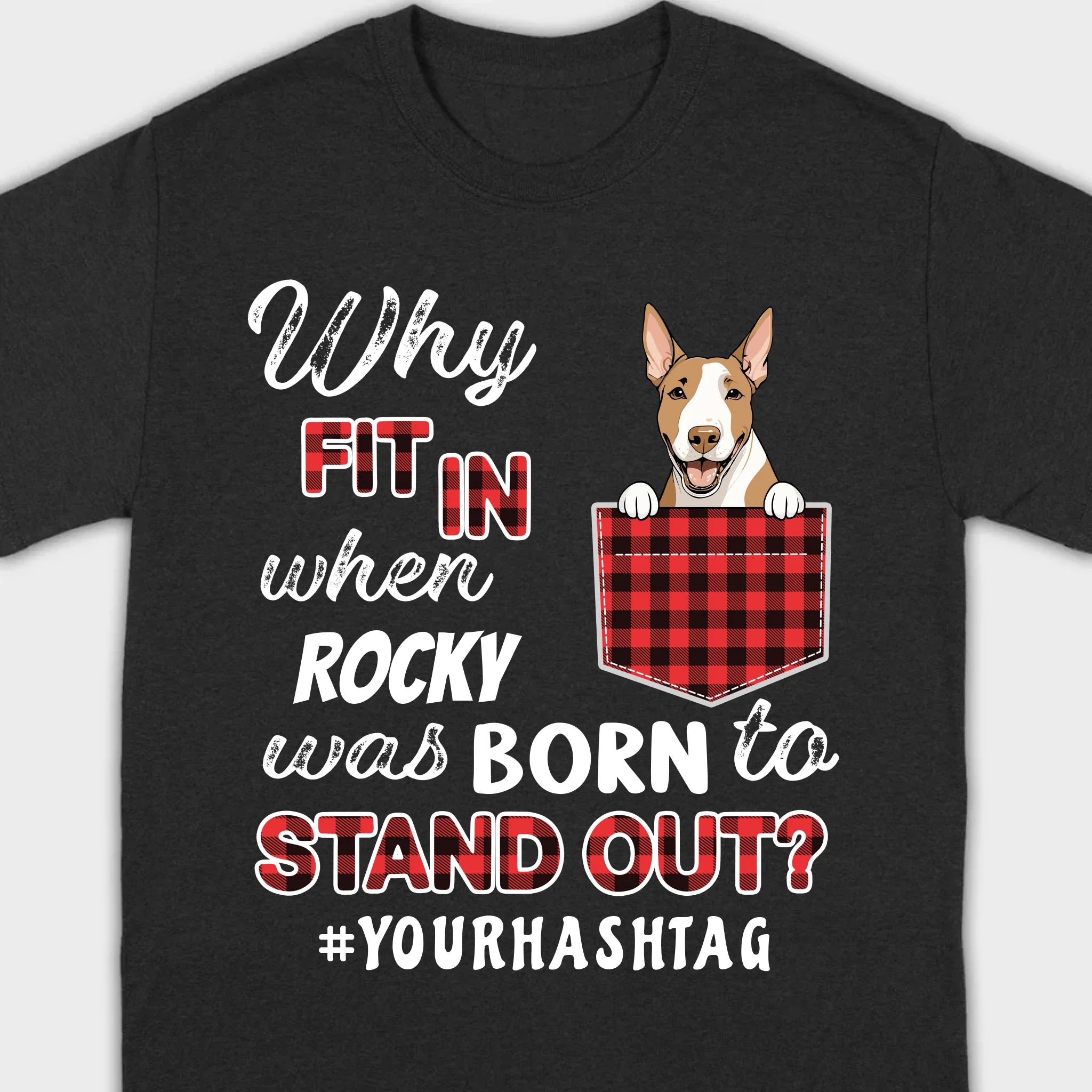 Personalized Dog T-Shirt by 89Prints – Celebrate Your Unique Pet with Custom Icon