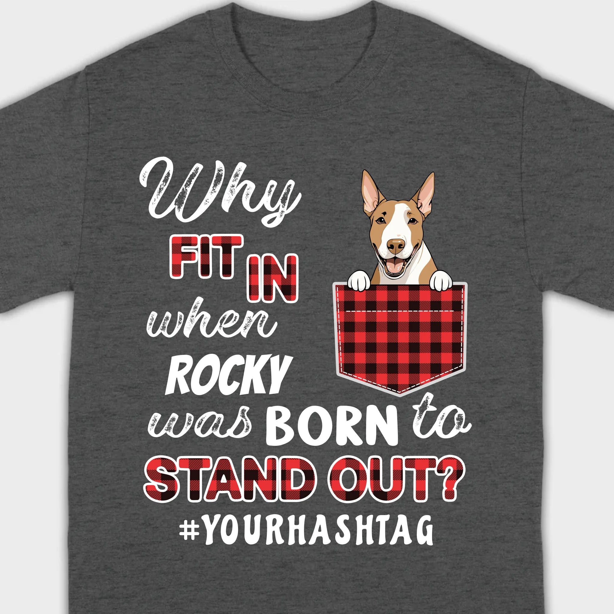 Personalized Dog T-Shirt by 89Prints – Celebrate Your Unique Pet with Custom Icon