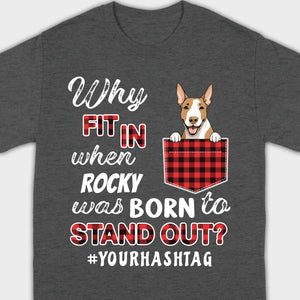 Personalized Dog T-Shirt by 89Prints – Celebrate Your Unique Pet with Custom Icon