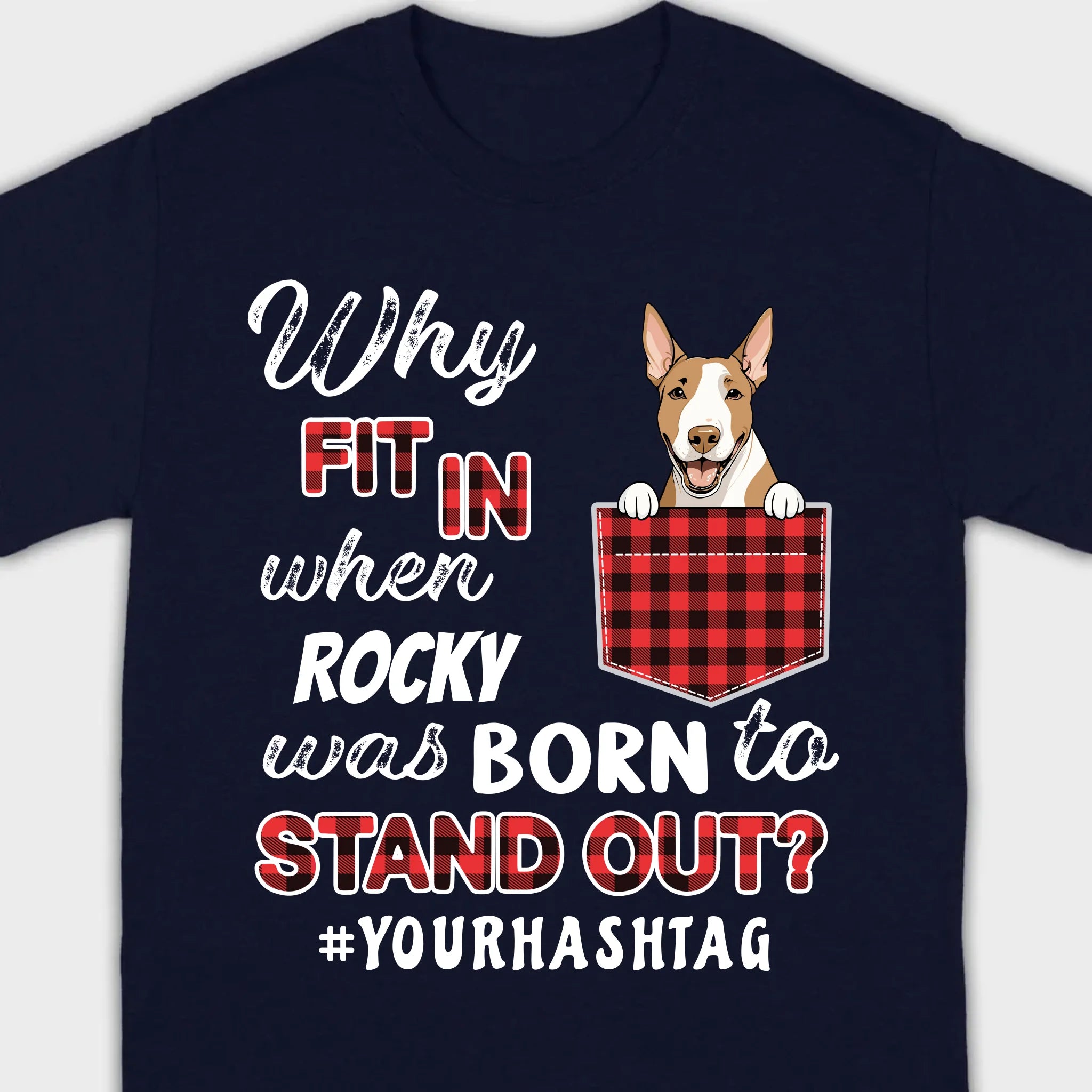 Personalized Dog T-Shirt by 89Prints – Celebrate Your Unique Pet with Custom Icon