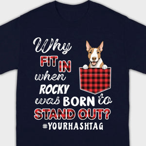 Personalized Dog T-Shirt by 89Prints – Celebrate Your Unique Pet with Custom Icon