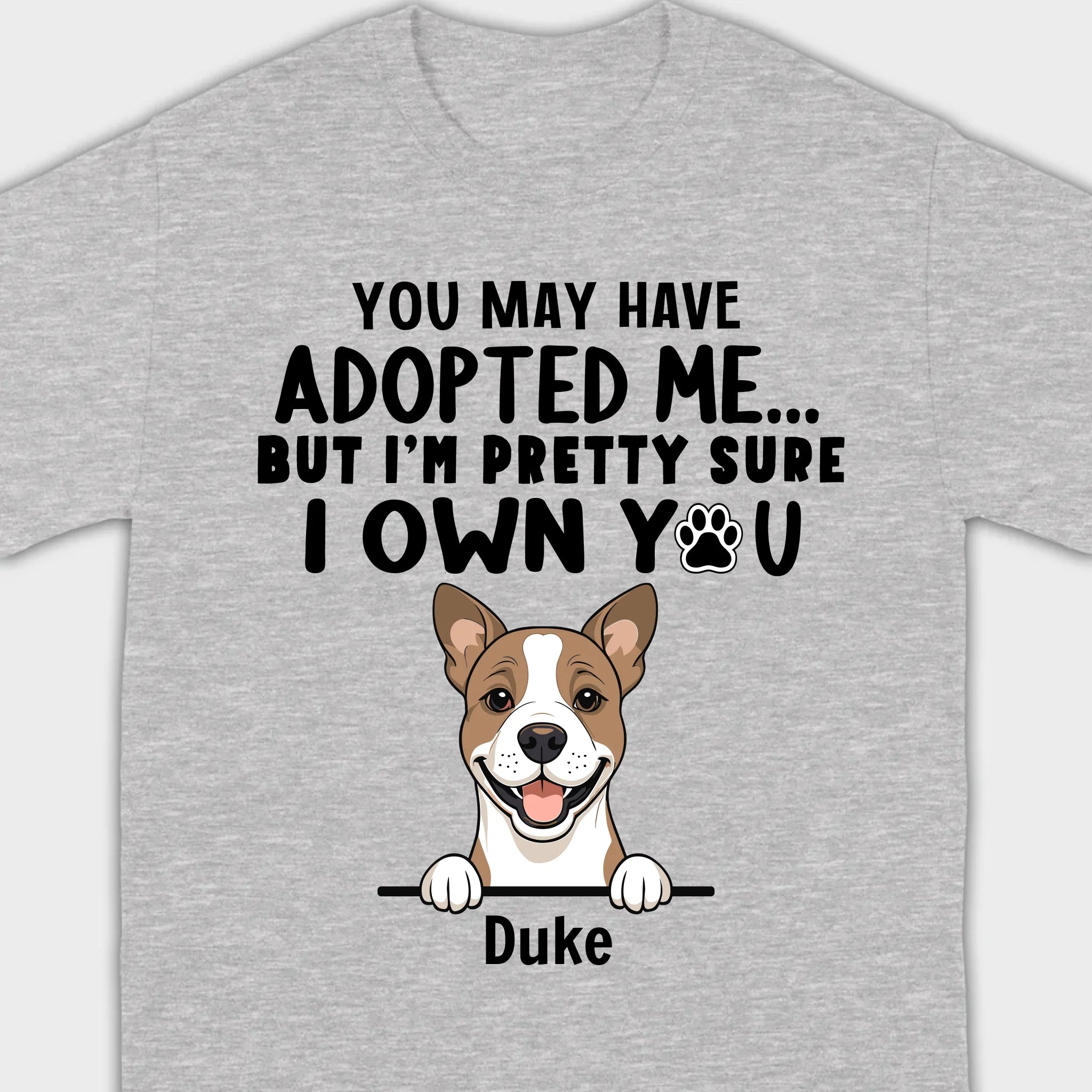 Personalized Pet T-Shirts by 89Prints: Celebrating Pet Love with Custom Icons and Names