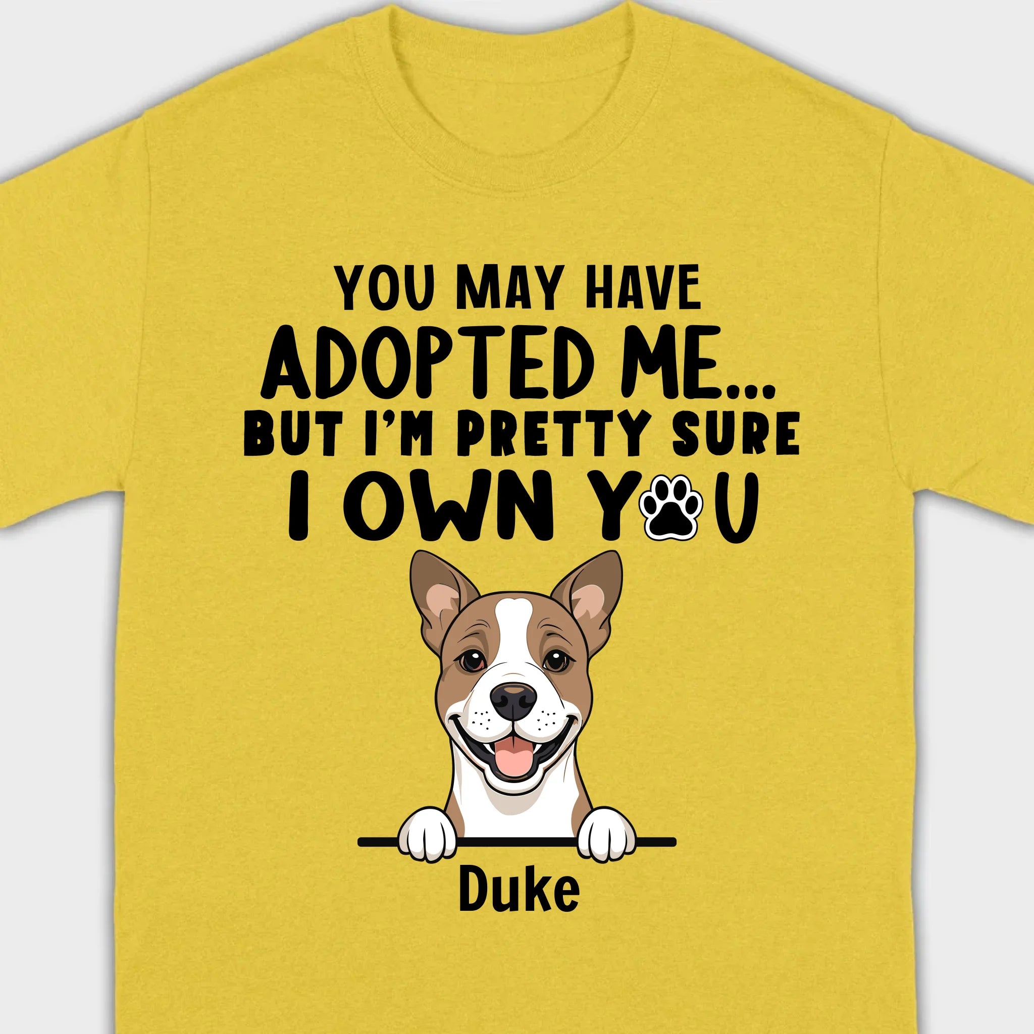 Personalized Pet T-Shirts by 89Prints: Celebrating Pet Love with Custom Icons and Names