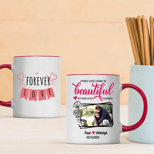 Hot Magic Mug with Forever Love Design A Personalized Gift Perfect for Couples