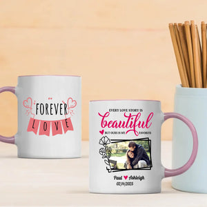 Hot Magic Mug with Forever Love Design A Personalized Gift Perfect for Couples