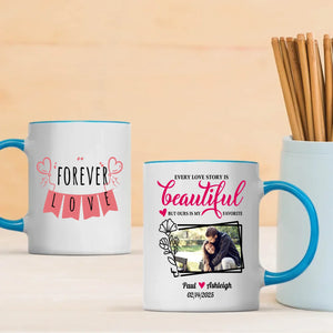 Hot Magic Mug with Forever Love Design A Personalized Gift Perfect for Couples